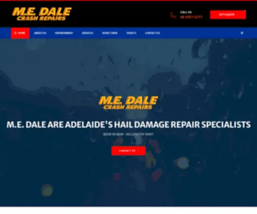 Medalecrashrepairs.com(Dale Crash Repairs) Screenshot