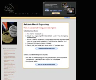 Medalengraving.com(Medal Engraving for Marathon) Screenshot