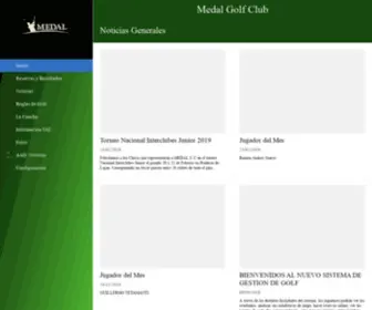 Medalgolf.com(Medal Country Club Golf) Screenshot