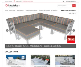 Medallionfurniture.com(Manufacturing Since 1954) Screenshot