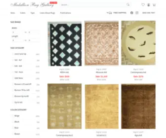 Medallionrugoutlet.com(Medallion Rug Gallery (outlet)) Screenshot