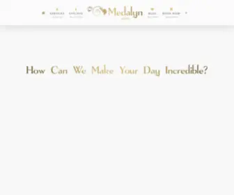 Medalyn.com(How can we make your day incredible) Screenshot