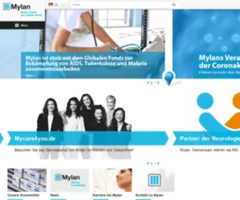 Medapharma.de(Better Health for a Better World) Screenshot