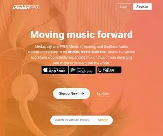 Medarplay.com(Music download) Screenshot