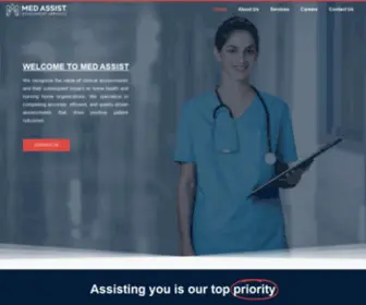 Medassistnyc.com(Assessment Services) Screenshot