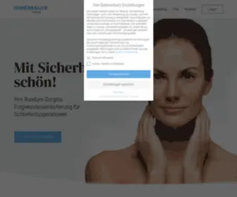 Medassure.de(Medassure Folgekostenversicherungen) Screenshot