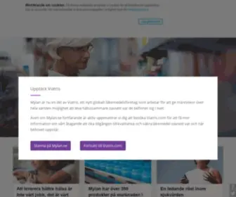 Medasverige.se(Better Health for a Better World) Screenshot