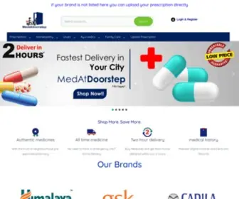 Medatdoorstep.com(Med At Door Step) Screenshot