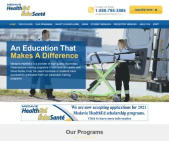 Medaviehealthed.com(Medavie HealthEdMedavie HealthEd) Screenshot