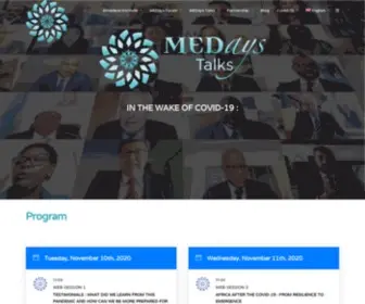 Medays.org(DANS LE SILLAGE DE LA COVID) Screenshot