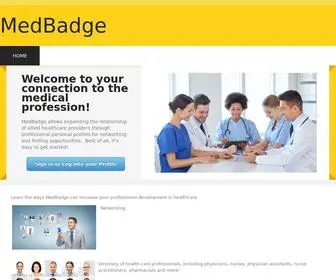 Medbadge.net(MedBadge) Screenshot