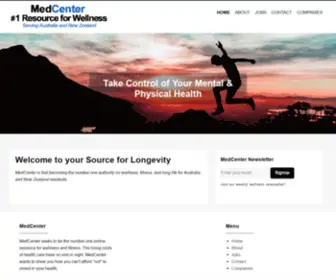 Medcenterone.com(#1 Wellness Resource) Screenshot