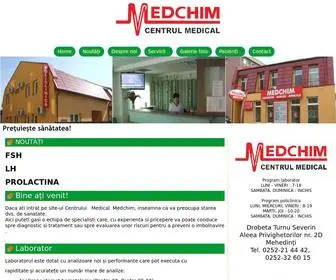 Medchimlaborator.ro(Policlinica Medchim) Screenshot