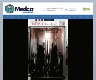 Medcoequipment.com(Wheelchair washers by Medco Equipment) Screenshot