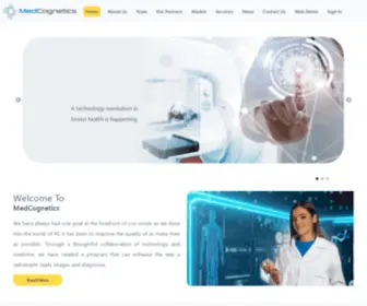 Medcognetics.com(Web site created using create) Screenshot