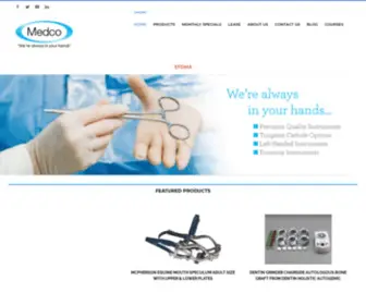 Medcoinstruments.com(Medco Instruments) Screenshot