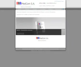 Medcom.com.ar(MedCom S.A) Screenshot