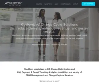 Medcomsolutions.com(MCS) Screenshot