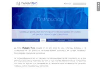 Medcomtech.es(Medcom Tech) Screenshot