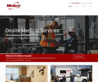 Medcorcanada.com(Medcor Canada) Screenshot