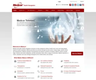 Medcor.com(Medcor Inc) Screenshot
