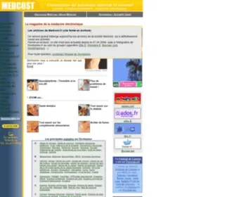 Medcost.fr(Internet médical) Screenshot