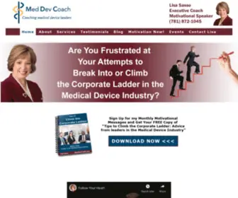 MeddevCoach.com(Empowering Medical Device Professionals) Screenshot