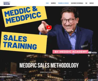 Meddpicc.net(Sales Courses) Screenshot