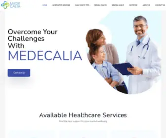 Medecalia.com(For your health) Screenshot