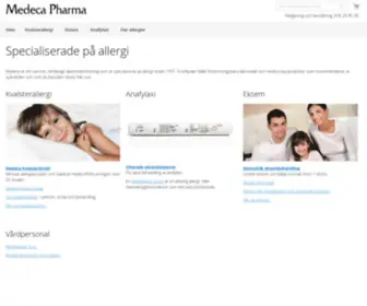 Medeca.se(Specialiserade) Screenshot