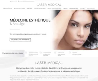Medecine-Esthetique.re(Médecine esthétique à Saint) Screenshot