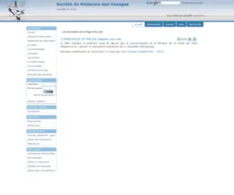Medecine-Voyages.fr(Medecine Voyages) Screenshot
