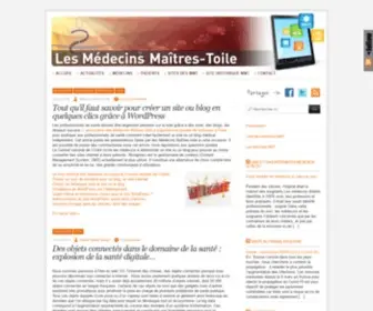 Medecins-Maitres-Toile.org(Médecins Maitres) Screenshot