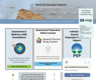 Mededexperts.com.au(Medical Education Experts) Screenshot