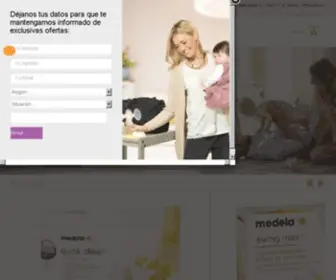 Medelachile.cl(Medela Chile) Screenshot