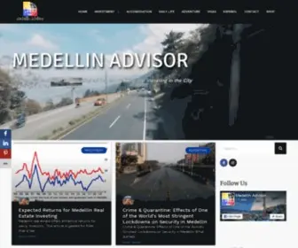 Medellinadvisors.com(Medellin Advisors) Screenshot
