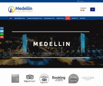 Medellincityservices.com(Pablo Escobar Tour by Carlos the Ex) Screenshot