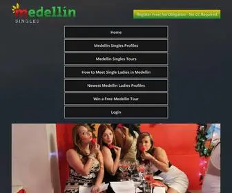 Medellinsingles.com(Medellin Singles) Screenshot