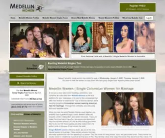 Medellinwomen.com(Medellin Women) Screenshot