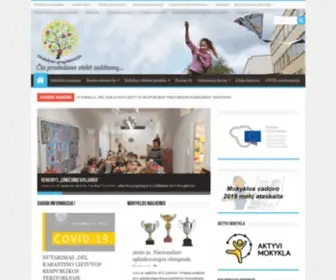 Medelynoprogimnazija.lt(Šiaulių Medelyno Progimnazija) Screenshot