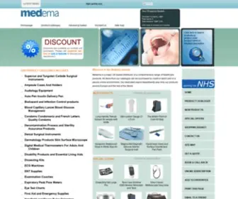 Medema.co.uk(Surgical Instrument Suppliers UK) Screenshot