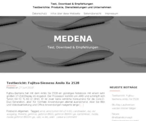 Medena.de(Test, Download & Empfehlungen) Screenshot