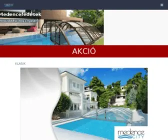 Medencecity.hu(Kerti medence) Screenshot