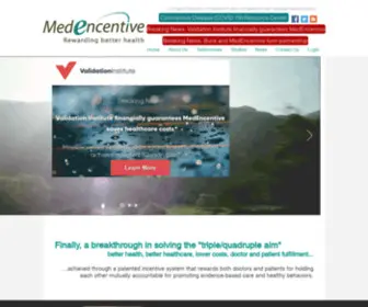 Medencentive.com(Proven Triple/Quadruple Aim Solution) Screenshot