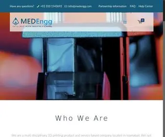 Medengg.com(3D Printing Services) Screenshot