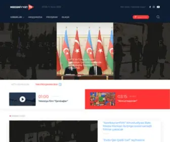 Medeniyyettv.az(Mədəniyyət) Screenshot