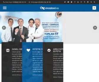 Medenlive.com.tr(Medenlive) Screenshot