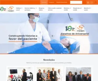 Mederi.com.co(Méderi) Screenshot