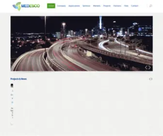 Medesco.gr(Energy Saving Company) Screenshot