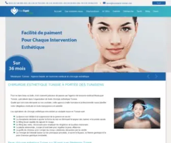 Medespoir-Tunisie.com(Chirurgie esthetique Tunisie) Screenshot